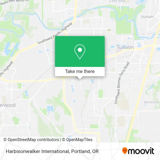 Harbisonwalker International map