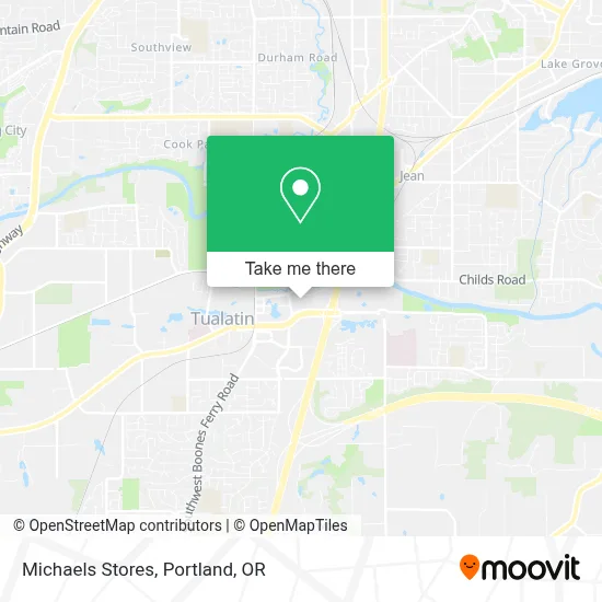 Michaels Stores map