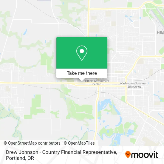Drew Johnson - Country Financial Representative map