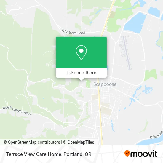 Terrace View Care Home map