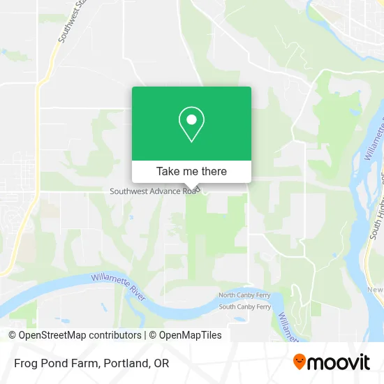 Frog Pond Farm map