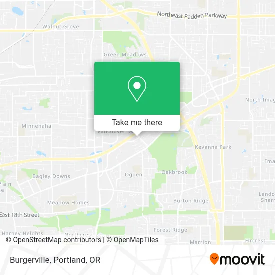 Burgerville map