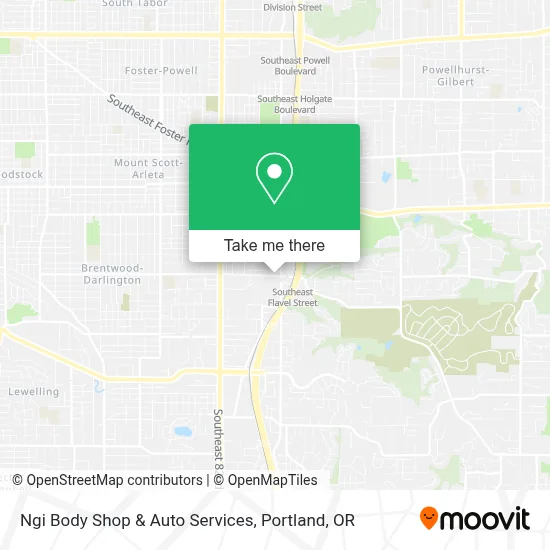 Ngi Body Shop & Auto Services map