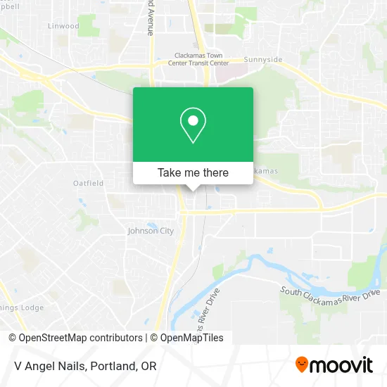 V Angel Nails map