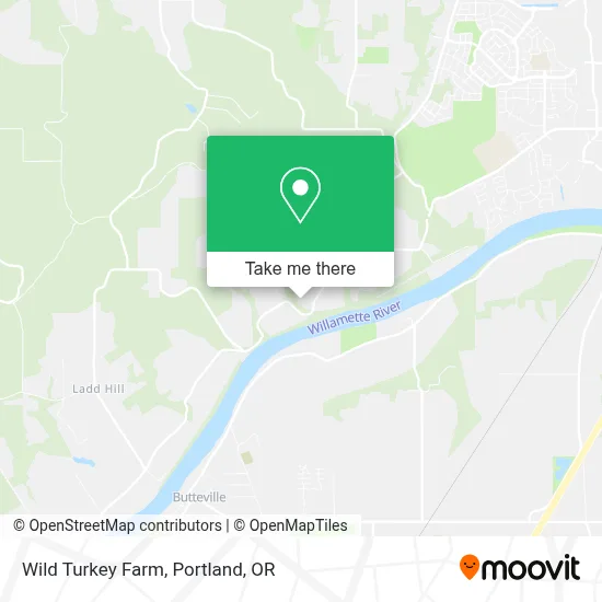 Wild Turkey Farm map