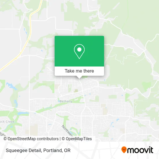 Squeegee Detail map
