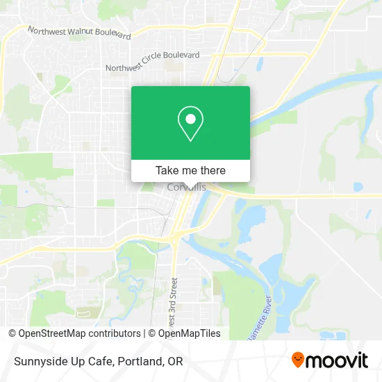 Sunnyside Up Cafe map