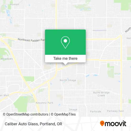 Caliber Auto Glass map