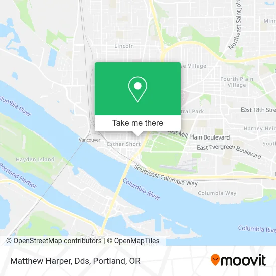 Matthew Harper, Dds map