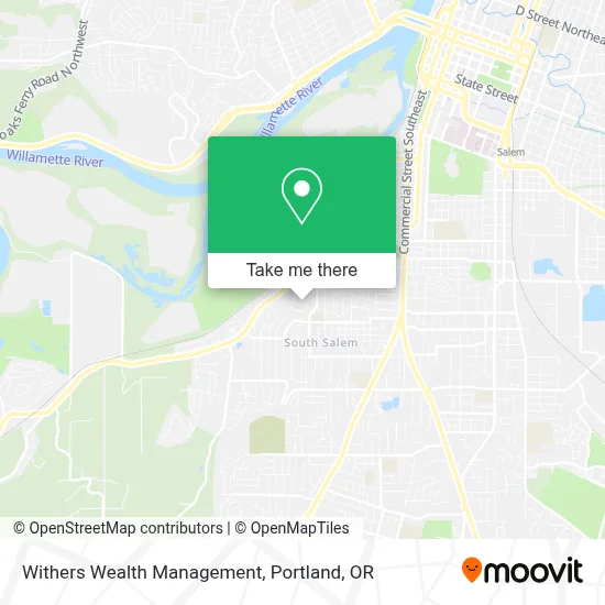 Withers Wealth Management map