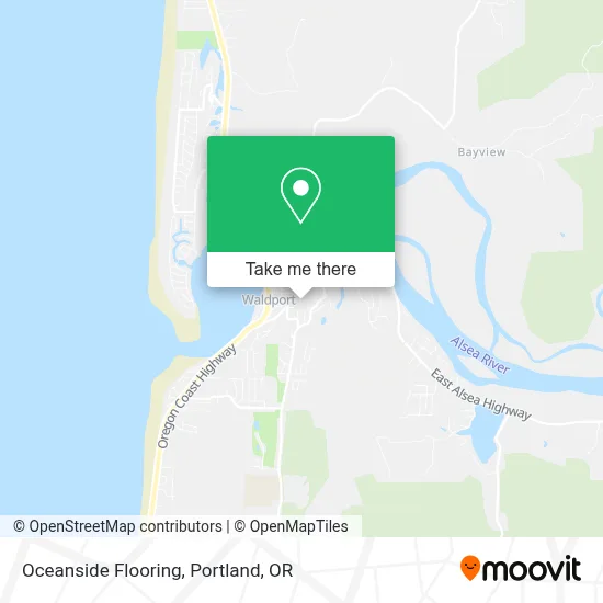 Oceanside Flooring map