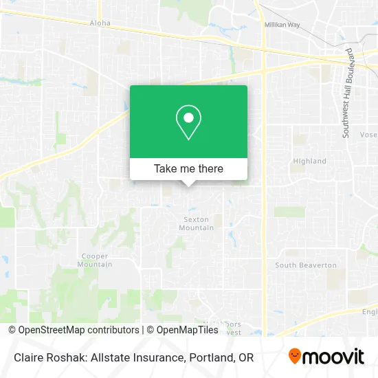 Claire Roshak: Allstate Insurance map