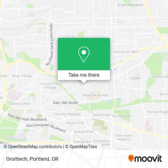 Oroittech map