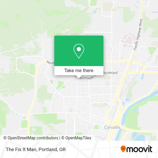 The Fix It Man map