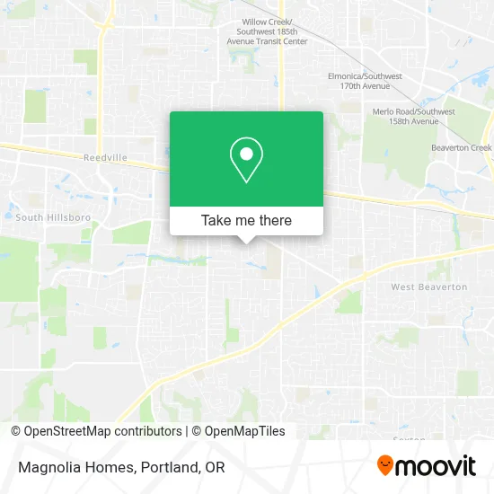 Magnolia Homes map