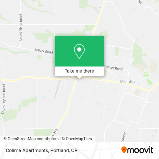 Colima Apartments map