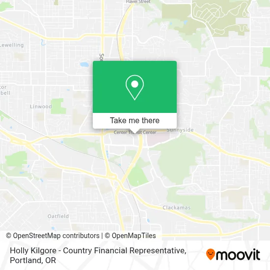 Holly Kilgore - Country Financial Representative map
