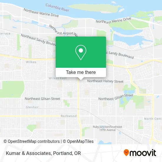 Kumar & Associates map