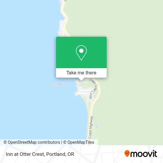Inn at Otter Crest map