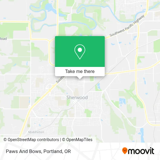 Paws And Bows map
