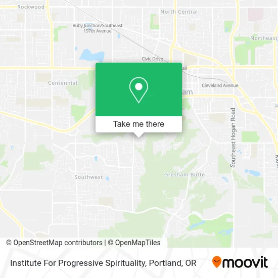 Institute For Progressive Spirituality map