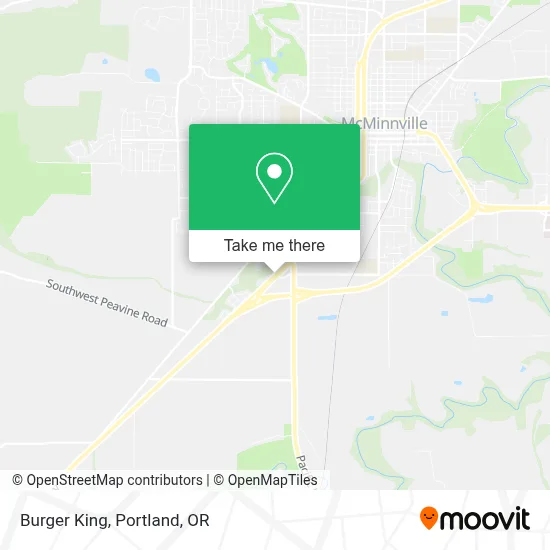 Burger King map