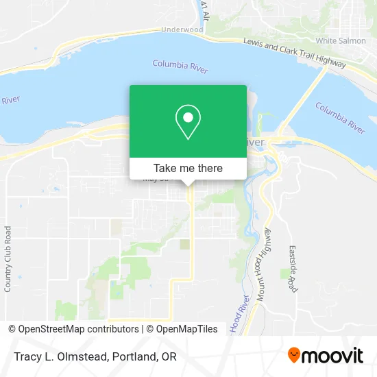 Tracy L. Olmstead map