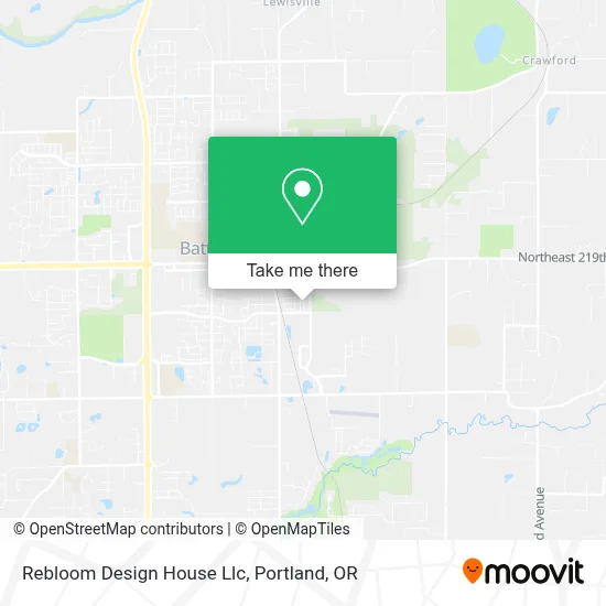 Rebloom Design House Llc map