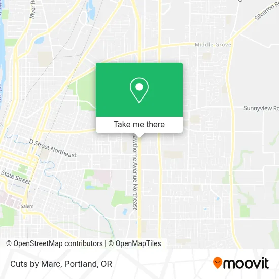 Cuts by Marc map