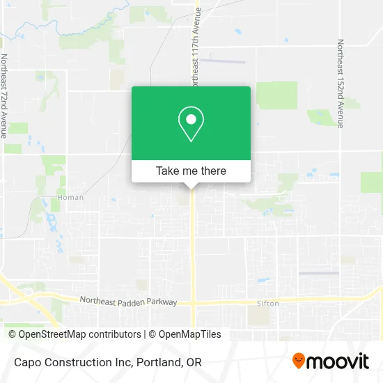 Capo Construction Inc map