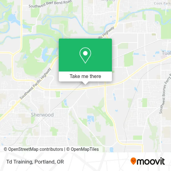 Td Training map