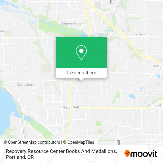 Recovery Resource Center Books And Medallions map