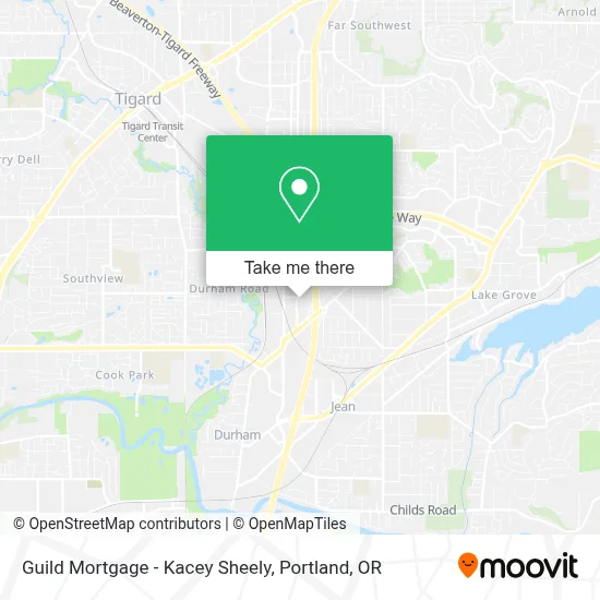 Guild Mortgage - Kacey Sheely map