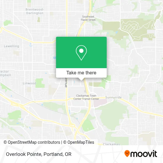 Overlook Pointe map