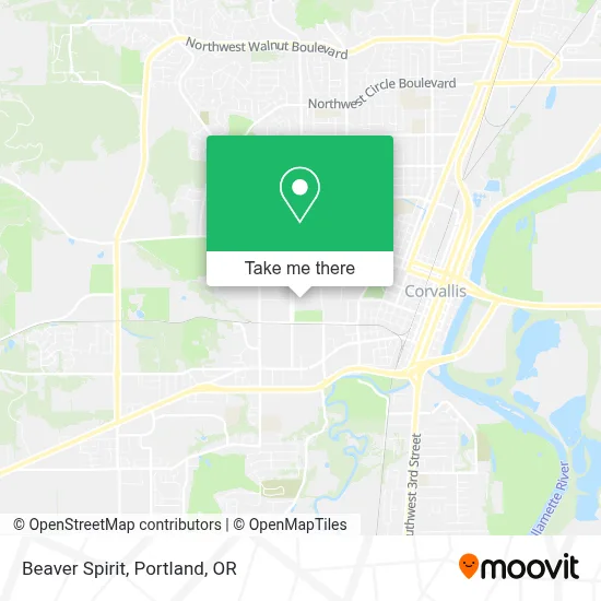Beaver Spirit map
