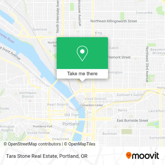 Tara Stone Real Estate map