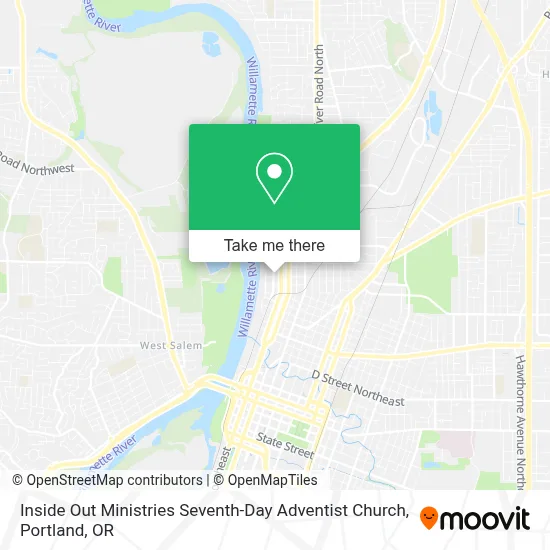 Inside Out Ministries Seventh-Day Adventist Church map