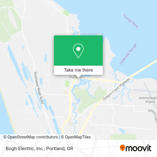 Bogh Electric, Inc. map