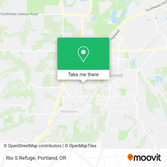 Rio S Refuge map