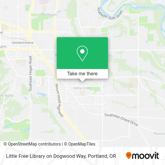 Little Free Library on Dogwood Way map