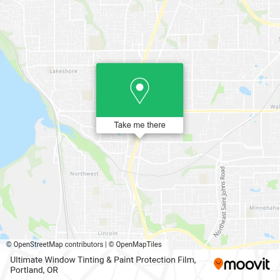 Ultimate Window Tinting & Paint Protection Film map