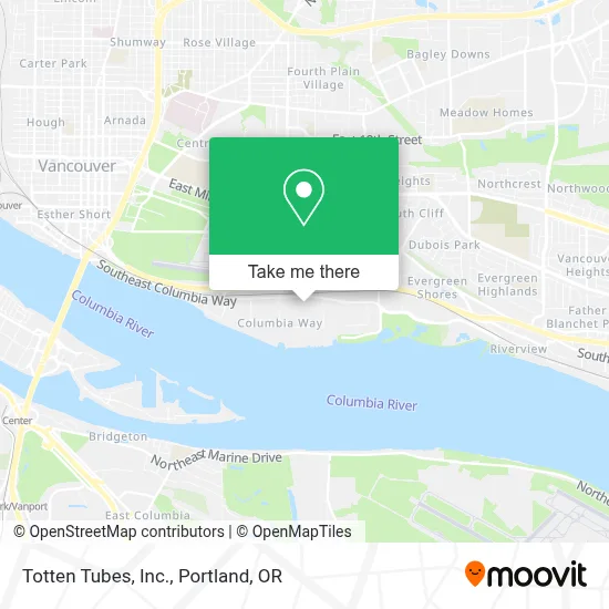 Totten Tubes, Inc. map