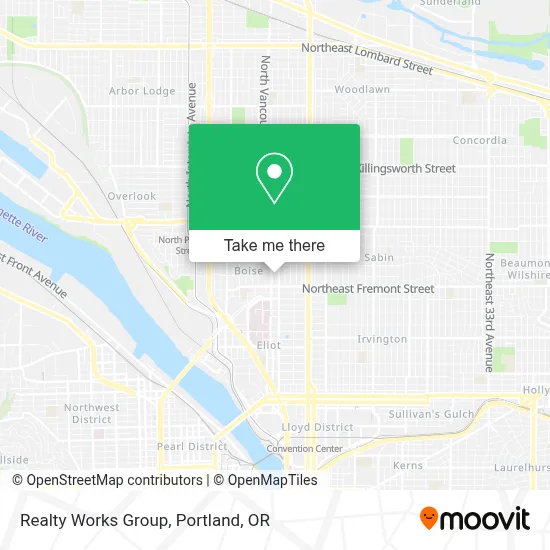 Realty Works Group map