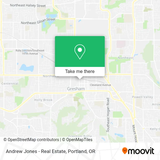 Andrew Jones - Real Estate map