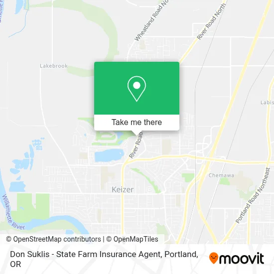 Don Suklis - State Farm Insurance Agent map