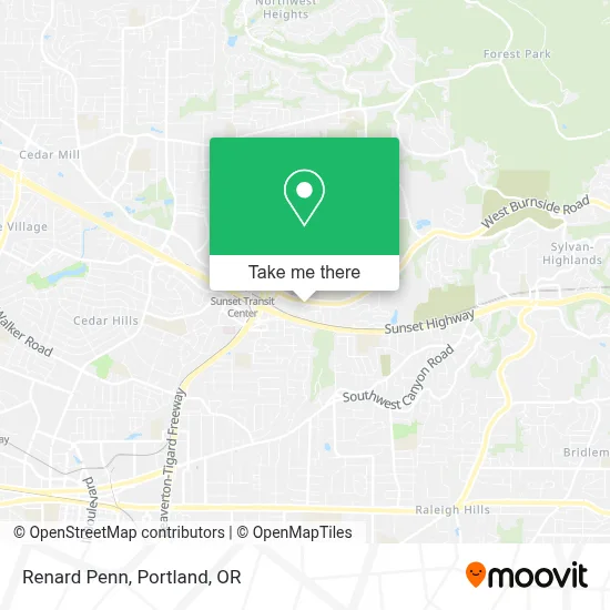 Renard Penn map