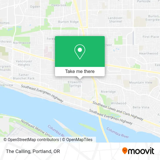 The Calling map