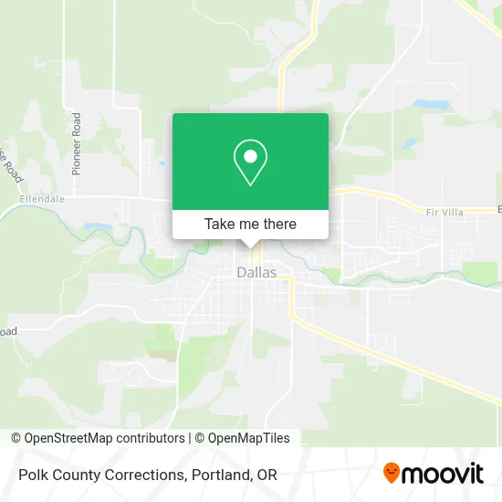 Polk County Corrections map