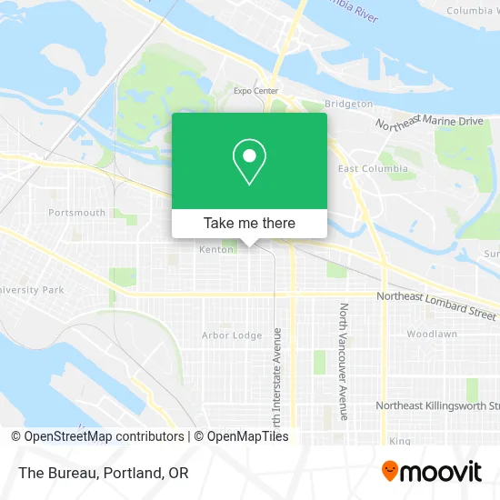 The Bureau map
