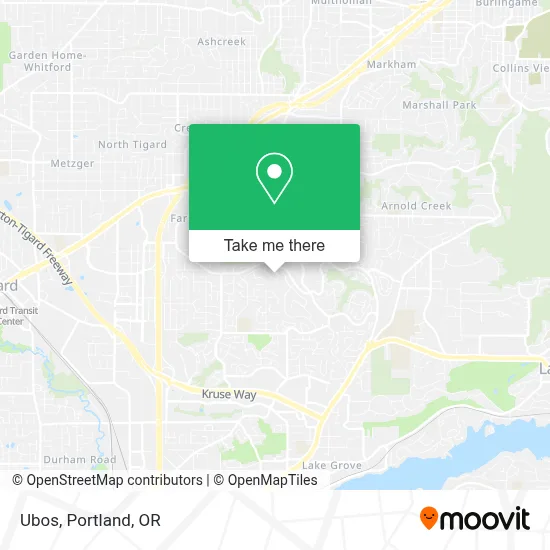 Ubos map